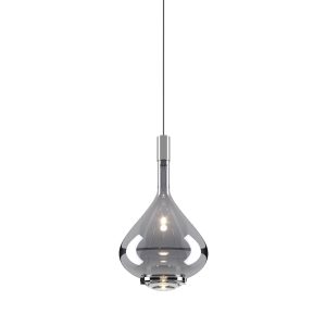 Sky-Fall Pendant Light Medium Chrome LODES