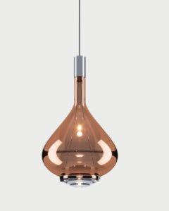 Sky-Fall Pendant Light Medium Glossy Copper LODES
