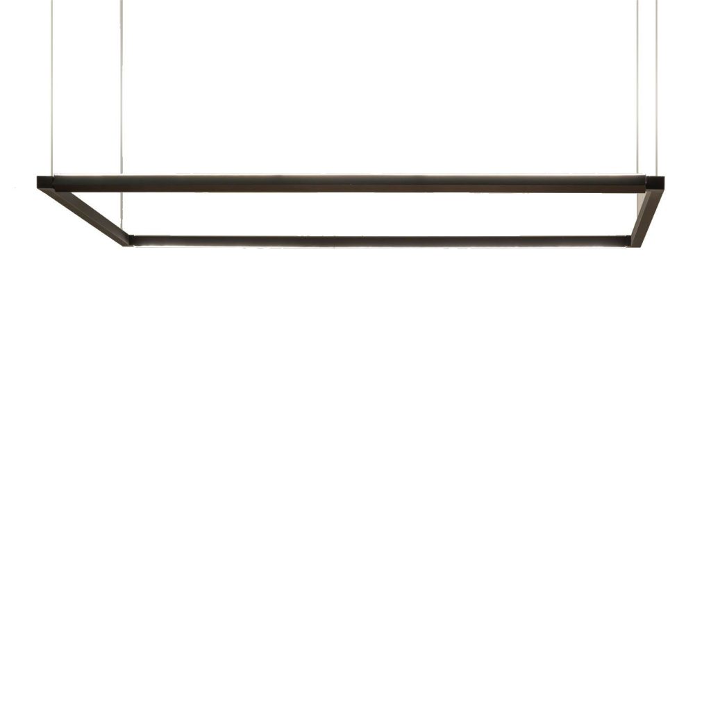 Spigolo Pendant Light Horizontal Black NEMO LIGHTING