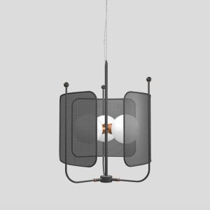 Papilio S3 P Pendant Light Black MASIERO