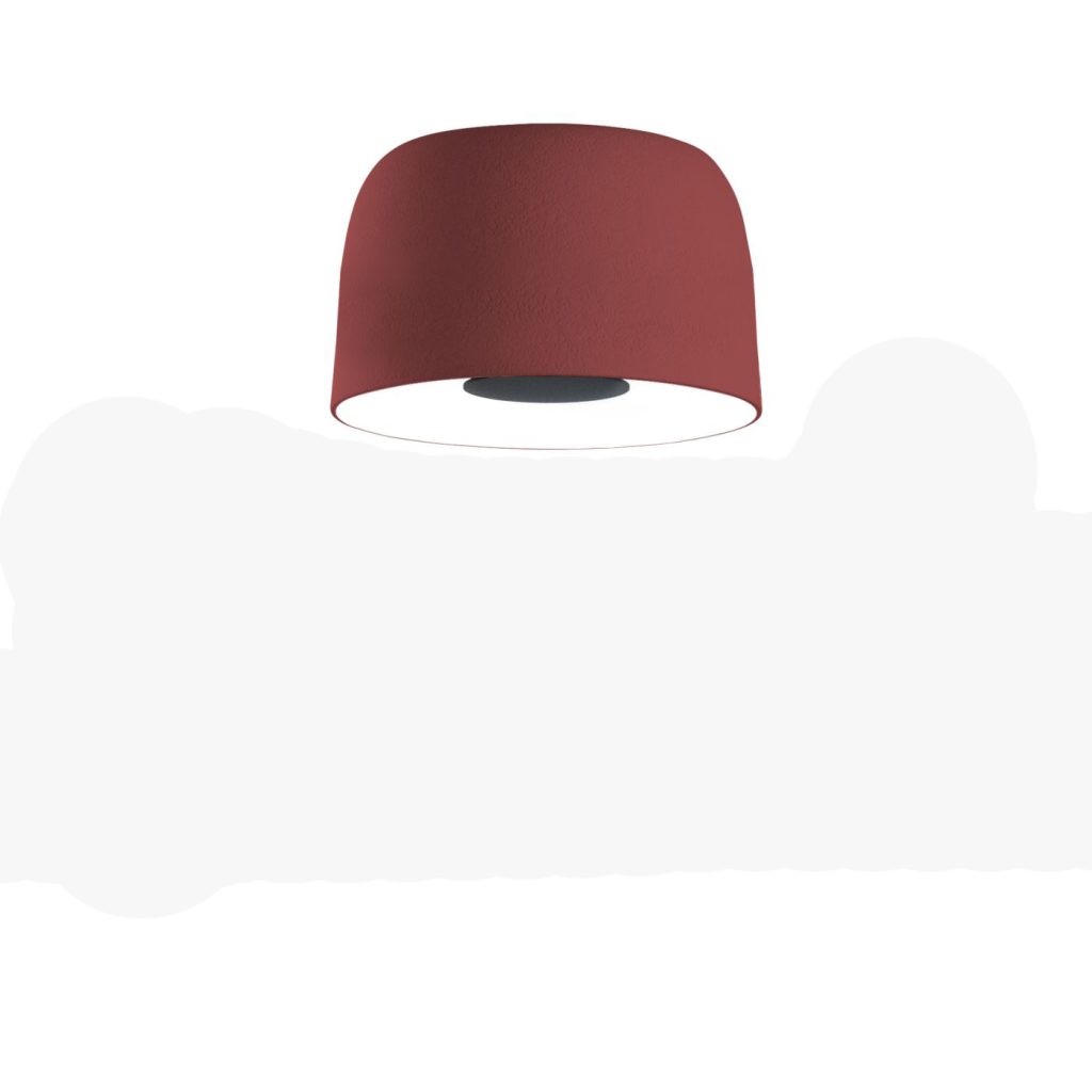 Djembé Ceiling Light C 42.28 LED Red MARSET