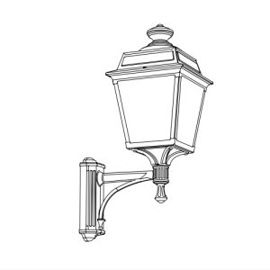 PV1 Tradition Design Wall Light 3 clear Brass ROGER PRADIER DESIGN