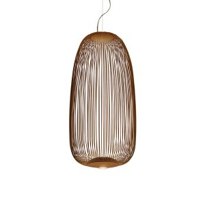 Spokes 1 Pendant Light Copper Variable FOSCARINI