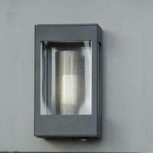 Tetra Wall Light 1 Grey Metal ROGER PRADIER DESIGN