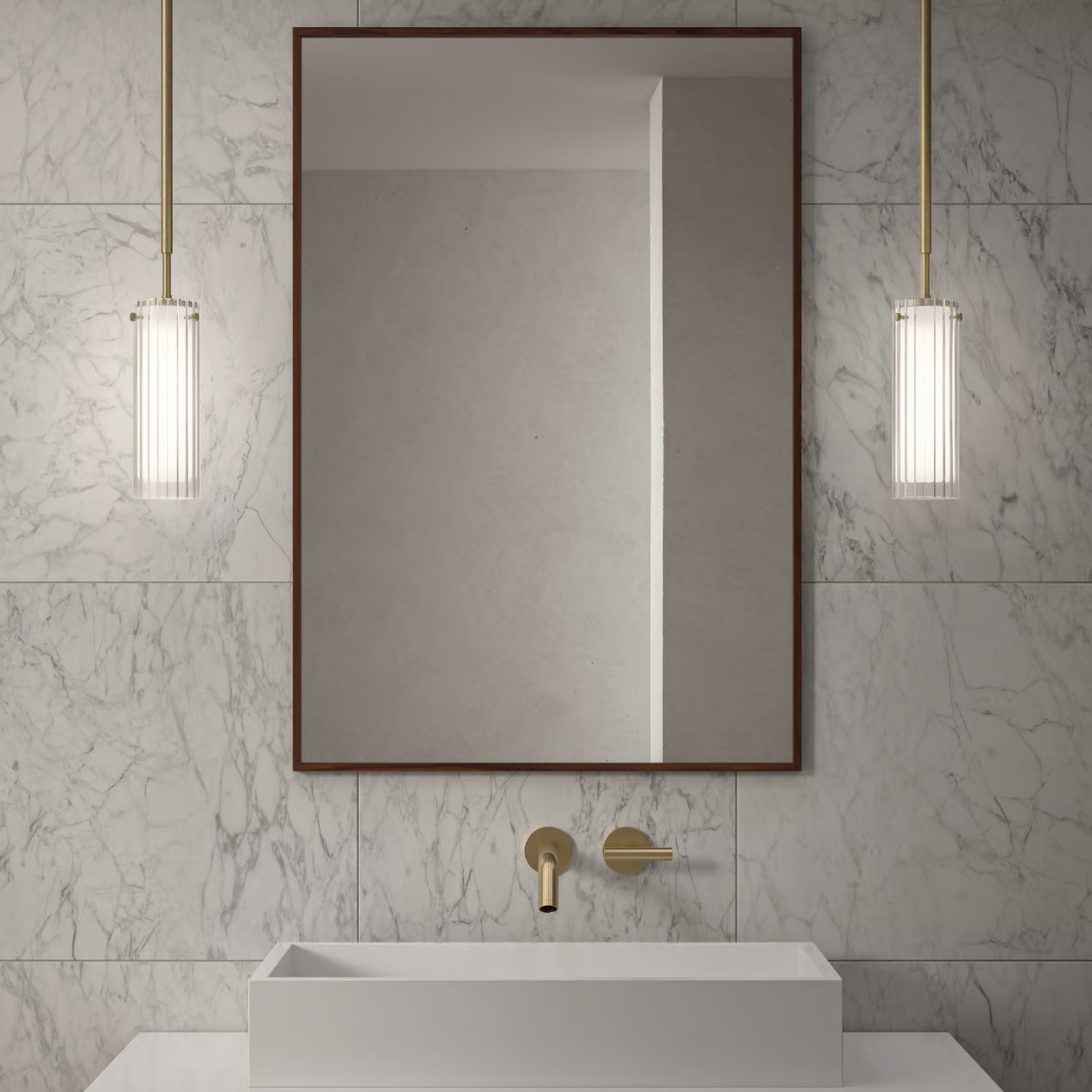 Ottavino Pendant, Matte Brushed Brass - Astro - Image 3