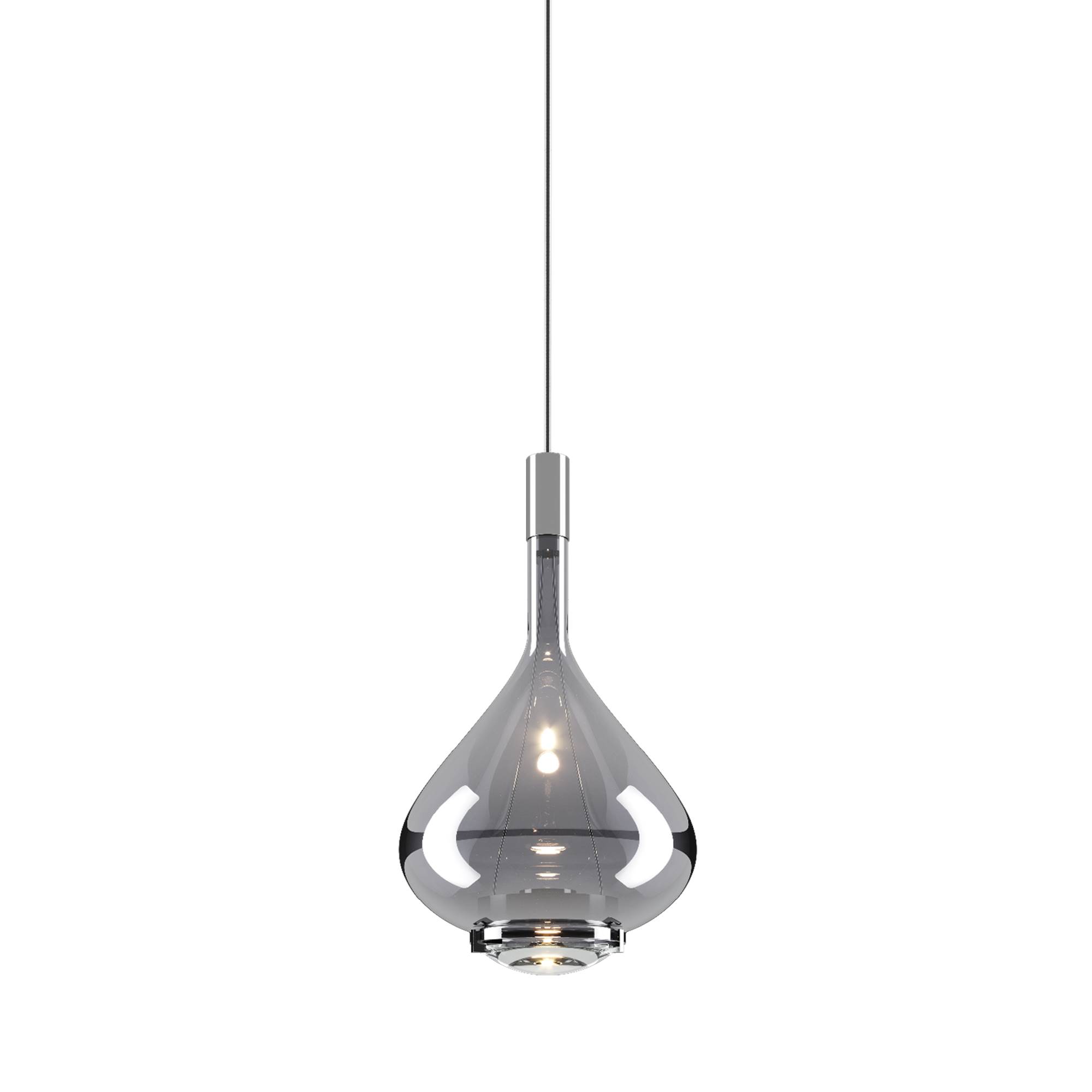 Sky-Fall Pendant Light Medium Chrome LODES