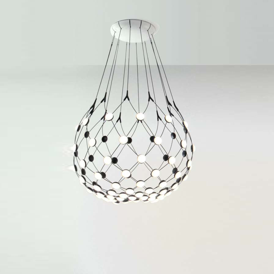 Mesh Pendant Light LED Ø 55 cm LUCEPLAN