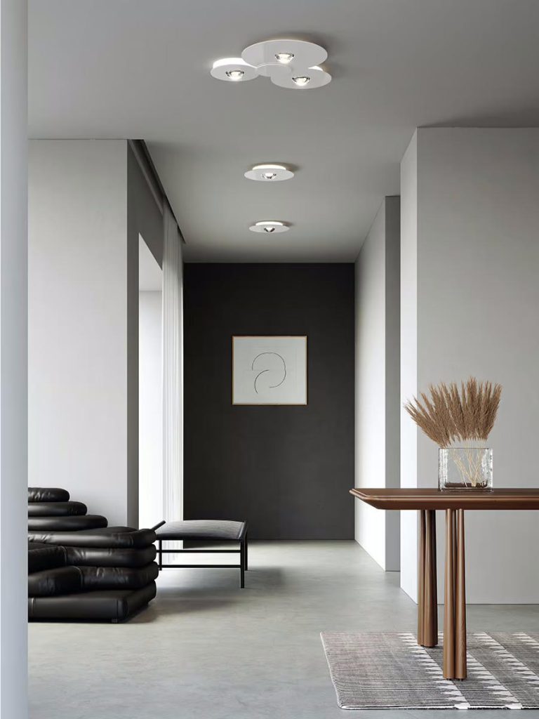 Bugia Triple Ceiling Light White 3000K by LODES