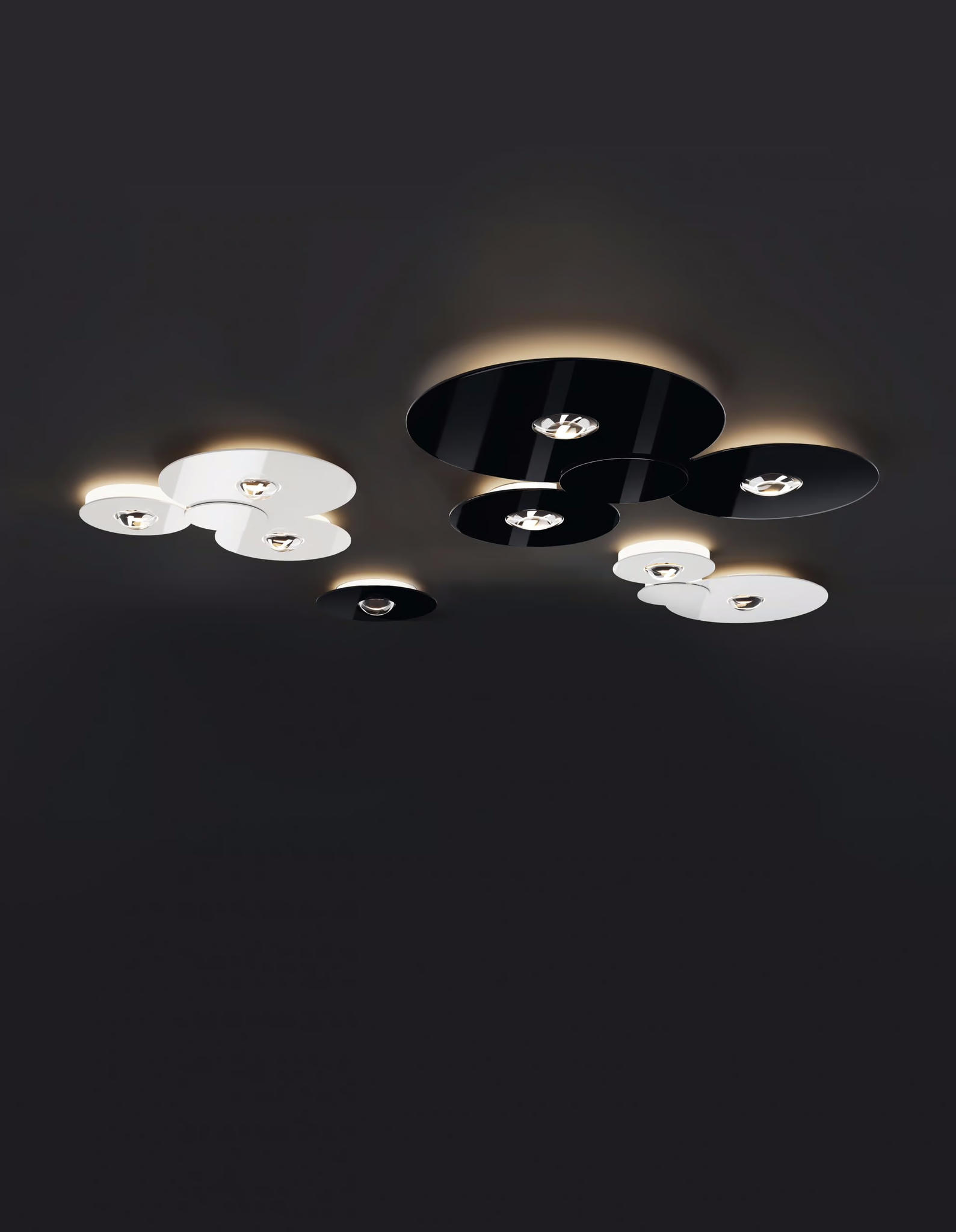 Bugia Triple Ceiling Light White 3000K by LODES - Image 10