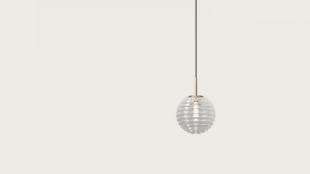 Doul pendant - Aged gold - AROMAS DEL CAMPO