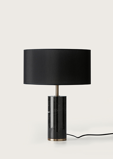 Cand Table Lamp Black Marble AROMAS DEL CAMPO