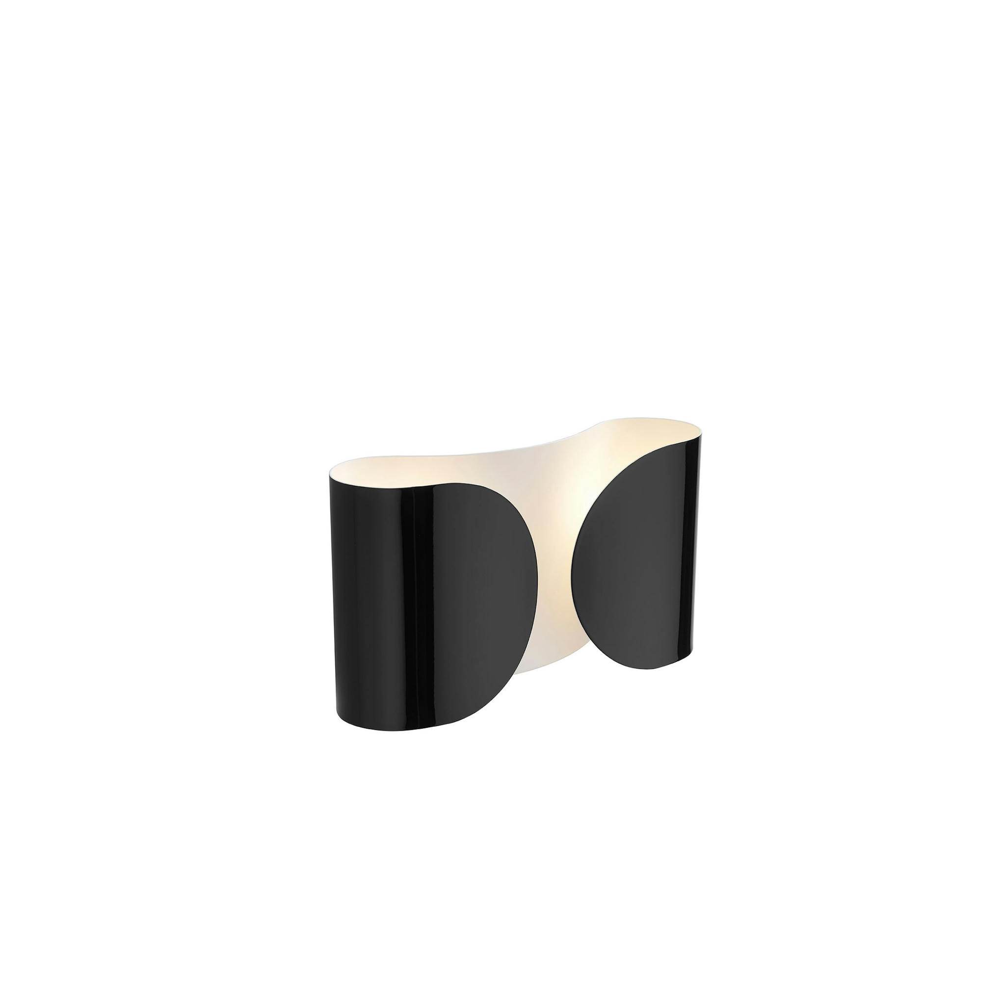 FLOS Foglio Wall/Ceiling Light in Black