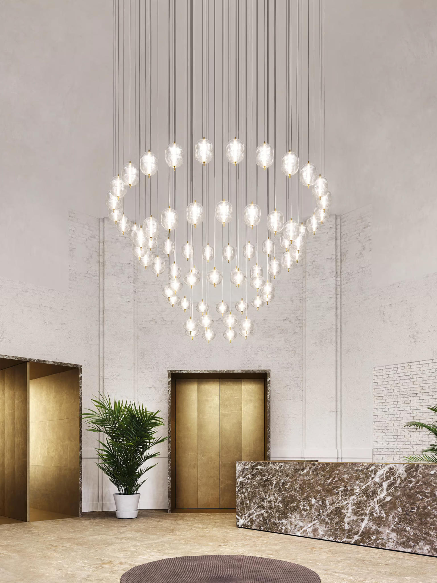 Jefferson Chandelier Small LODES | Luca Nichetto Design