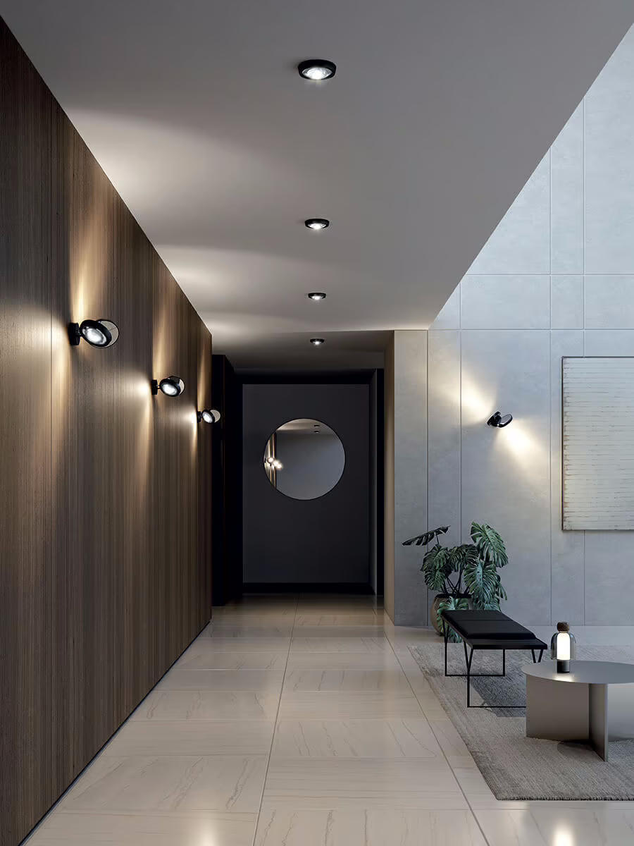 Nautilus Wall Light Matte Champagne 2700K by LODES