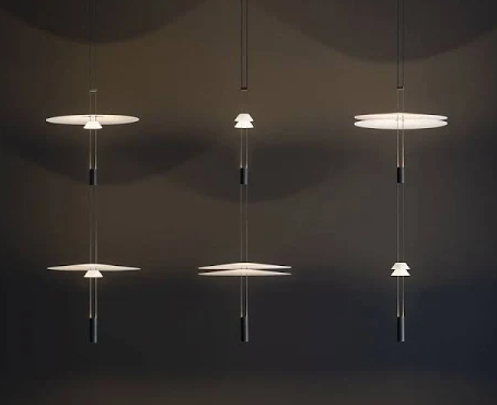 Flamingo mini - Black 2700K DALI Built in XS canopy - VIBIA