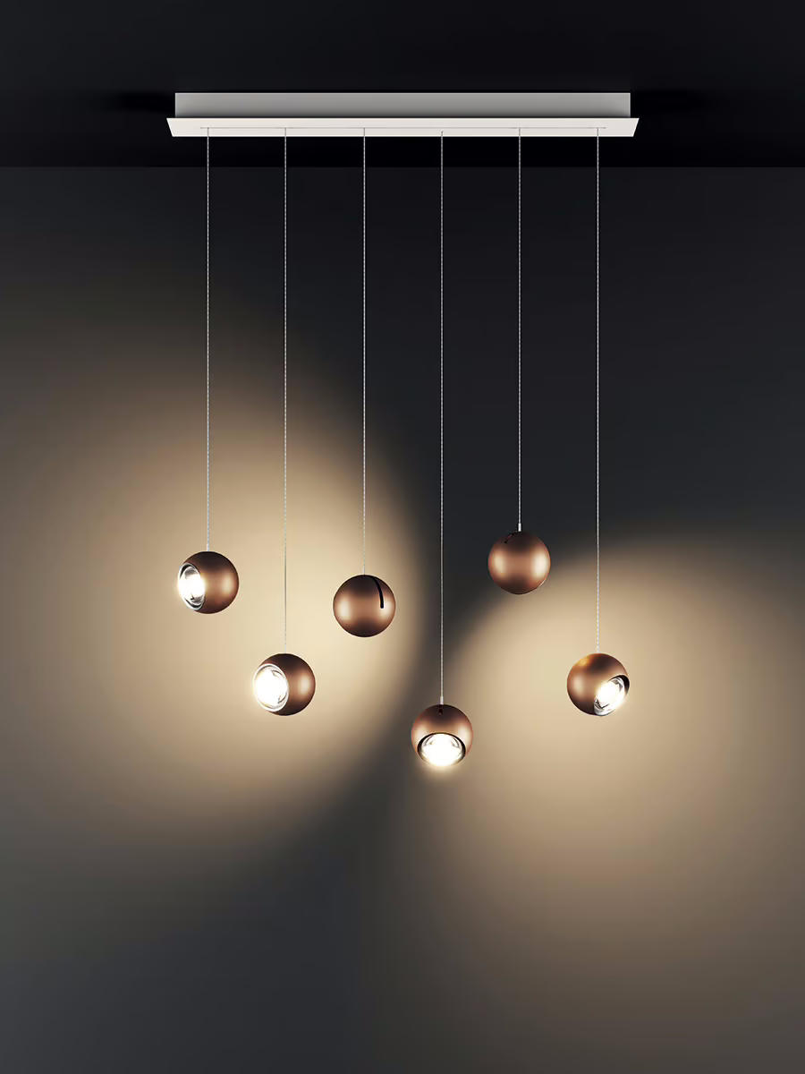 LODES Spider Gold Pendant Light 3000K LED - Image 3