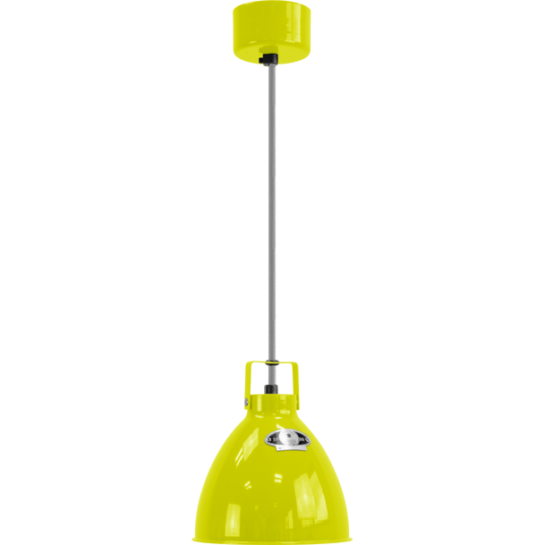 Augustin Pendant Ø 16 Yellow Soufre Interior Finish/Silver Cordon JIELDE