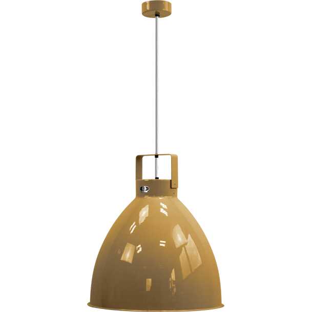Augustin Pendant Ø54 Pearl Gold Interior Finish/White Cordon JIELDE
