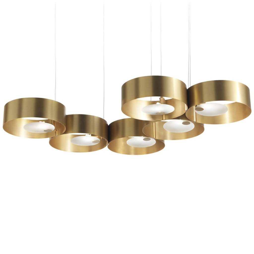 Sound OR6 Suspension Brushed Gold MASIERO