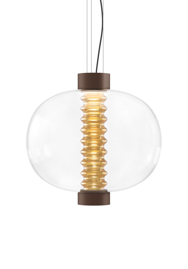 Bolha Pendant Light Amber KUNDALINI