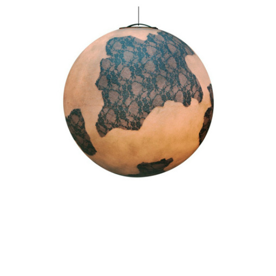 Ulula Pendant Light Ø75 White Outside KARMAN