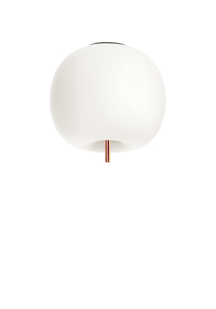 Kushi Ceiling Light 16 LED Cuivre KUNDALINI