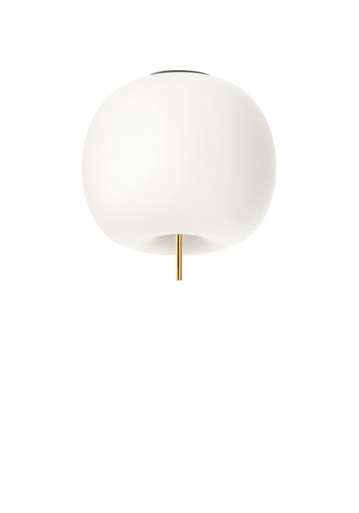 Kushi Ceiling Light 33 LED Brass KUNDALINI