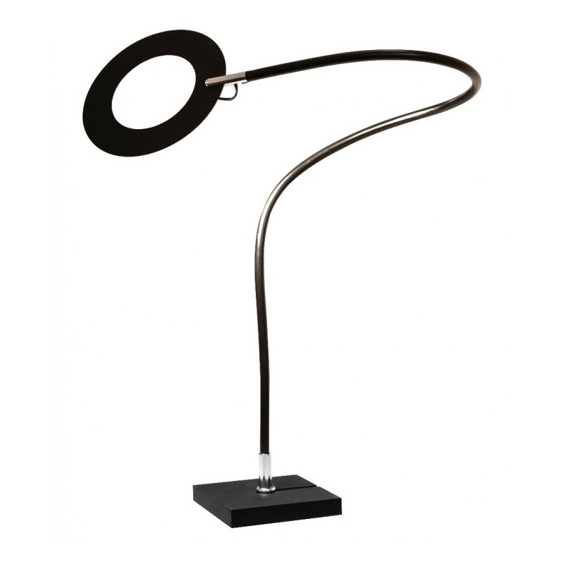 Giulietta T Table Light USB Port Nickel CATELLANI & SMITH
