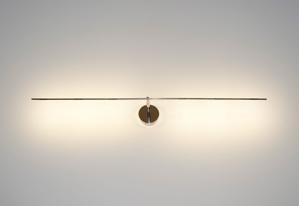 Light Stick Wall/Ceiling Light 88cm Satin Gold Variable CATELLANI & SMITH