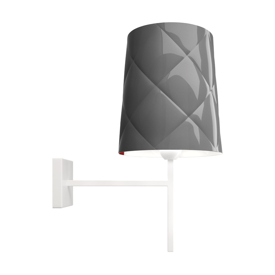 New York Wall/Ceiling Light Chrome Grey KUNDALINI