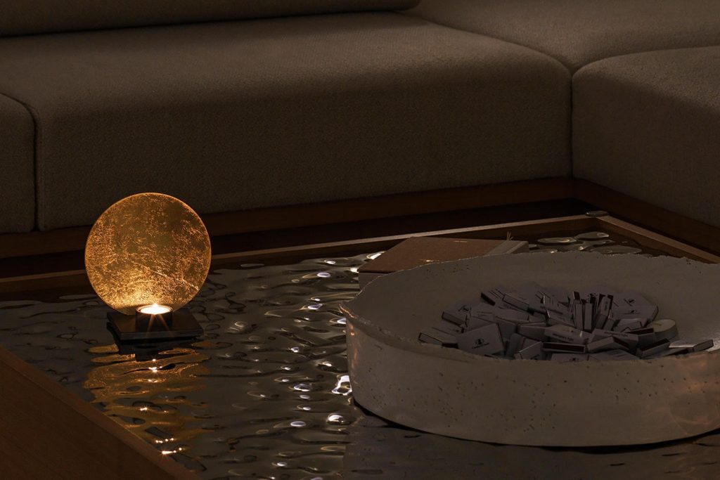 Catellani & Smith Bougeoir Luna Table Light 17cm Gold