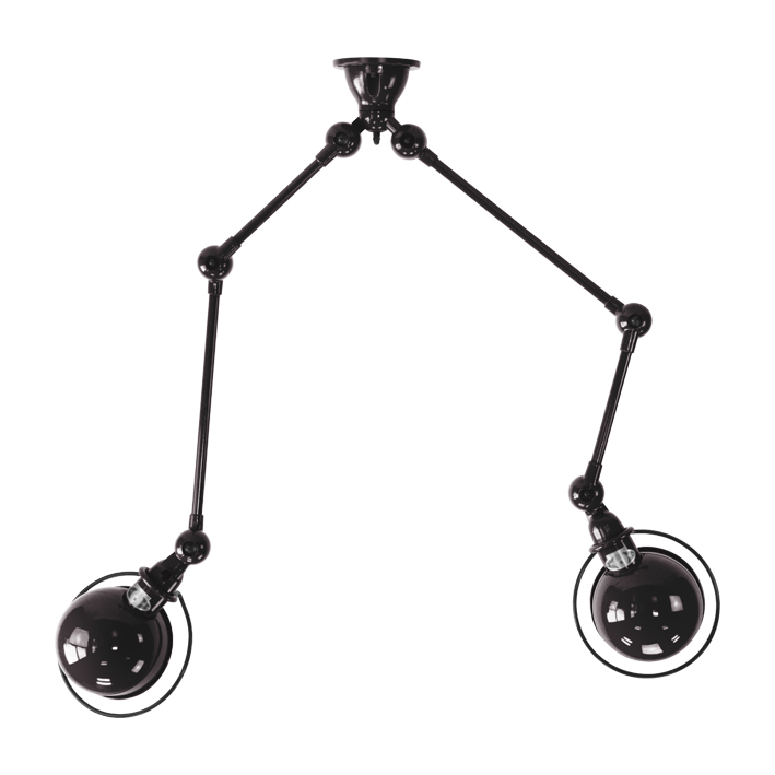 Loft Pendant Light Double Black Brillant JIELDE