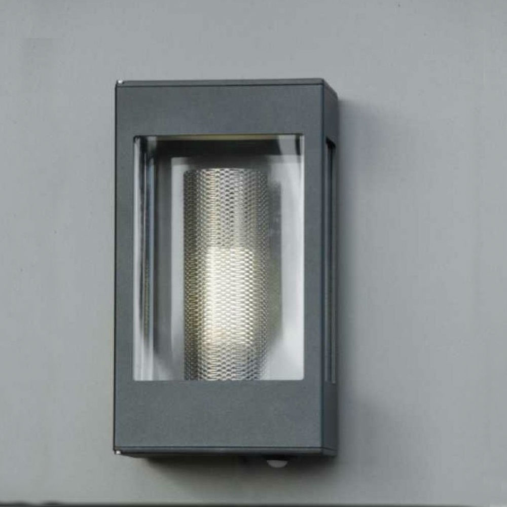 Tetra Wall Light 1 Grey Metal ROGER PRADIER DESIGN