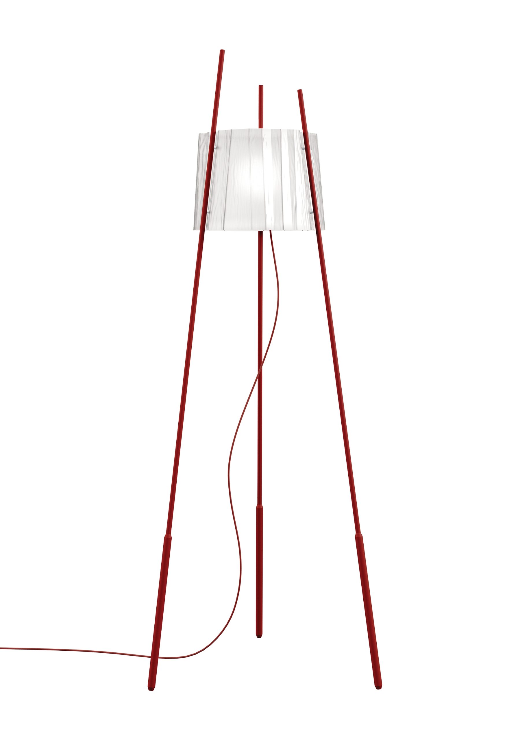 Tyla Floor Light Red KUNDALINI