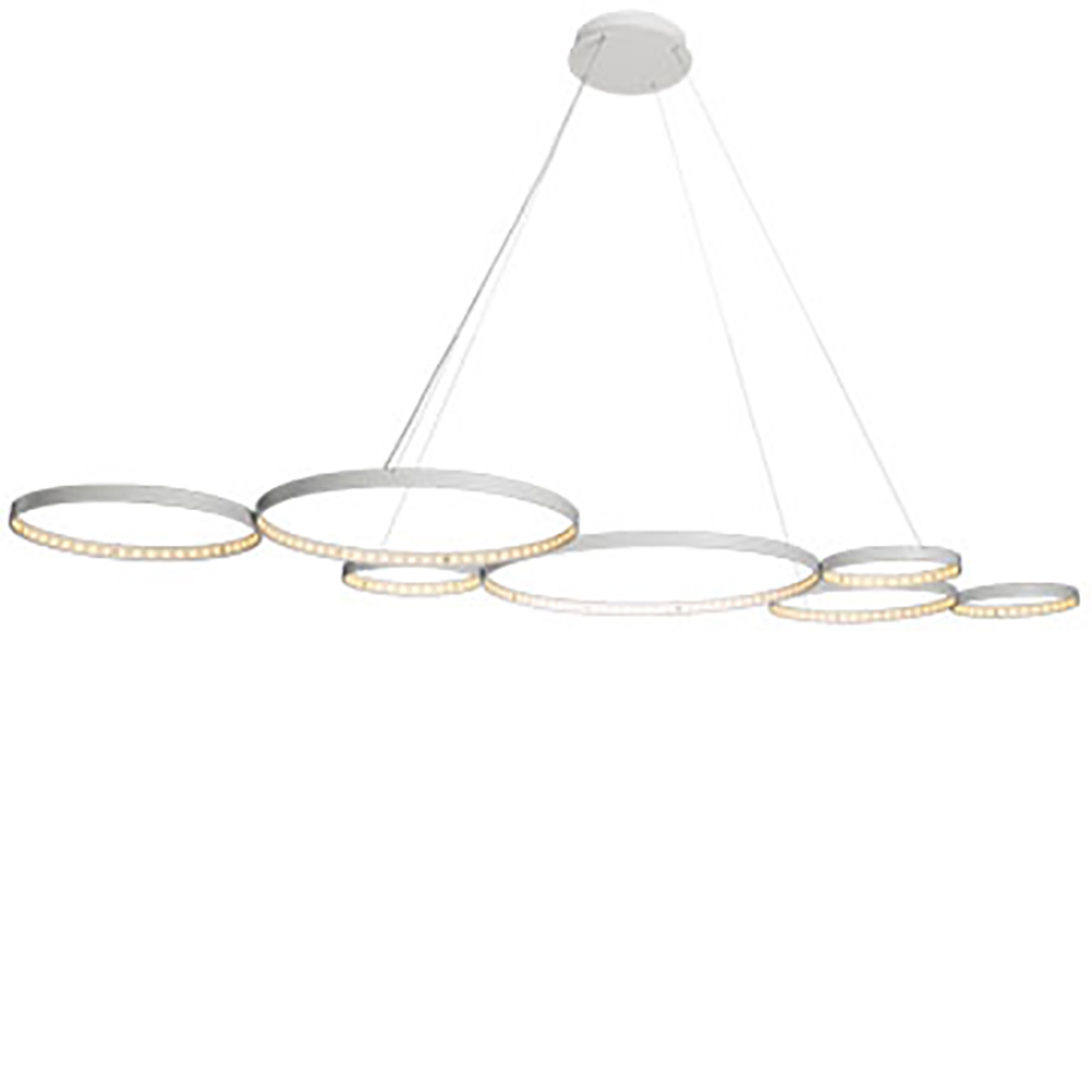 Ultra 8 Pendant Light White LEDEUN