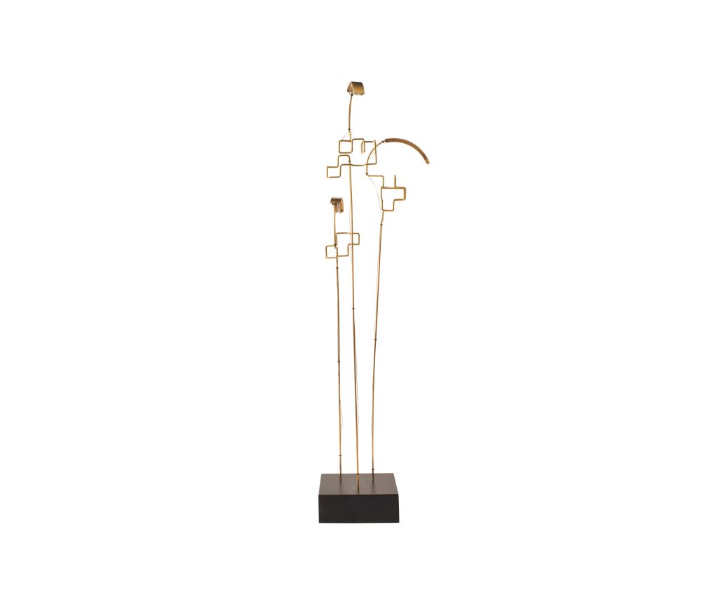 Boucle Cordless Lamp Brass DCW EDITIONS